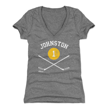 Ed Johnston Women's V-Neck T-Shirt | 500 LEVEL