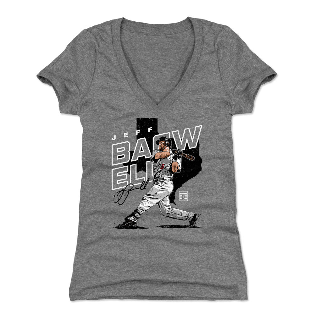 Jeff Bagwell Women's V-Neck T-Shirt | 500 LEVEL