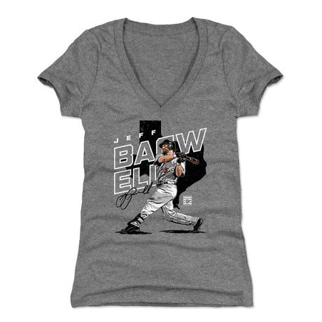Jeff Bagwell Women's V-Neck T-Shirt | 500 LEVEL