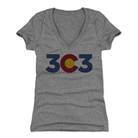 Denver Women's V-Neck T-Shirt | 500 LEVEL
