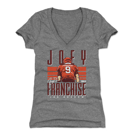 Joe Burrow Women's V-Neck T-Shirt | 500 LEVEL
