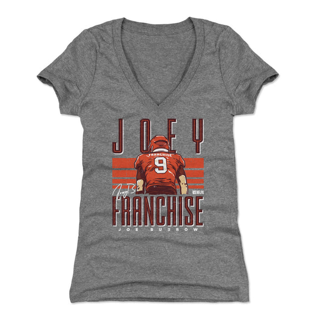 Joe Burrow Women's V-Neck T-Shirt | 500 LEVEL
