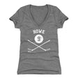 Gordie Howe Women's V-Neck T-Shirt | 500 LEVEL