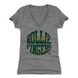Rollie Fingers Women's V-Neck T-Shirt | 500 LEVEL