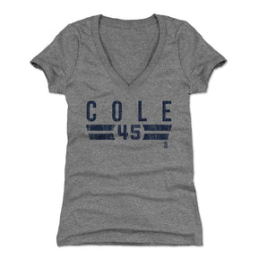 Gerrit Cole Women's V-Neck T-Shirt | 500 LEVEL