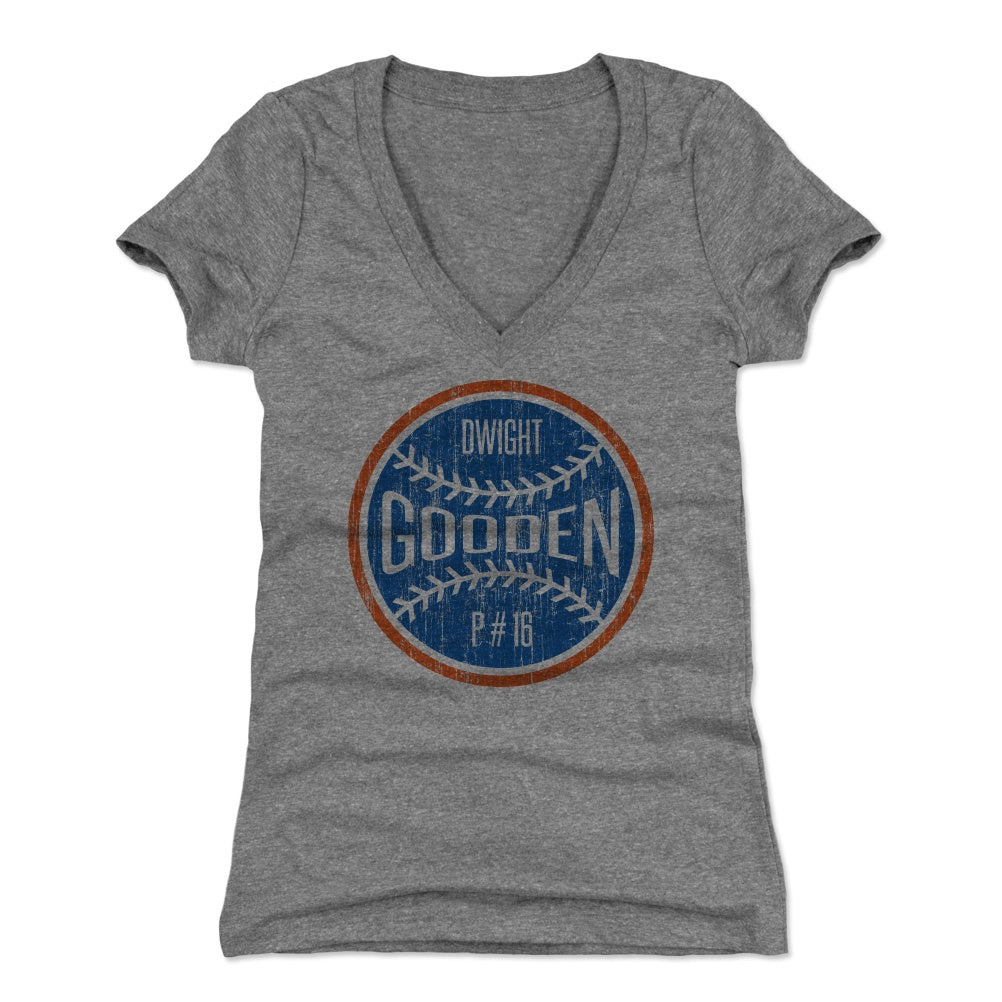 Dwight Gooden Women's V-Neck T-Shirt | 500 LEVEL