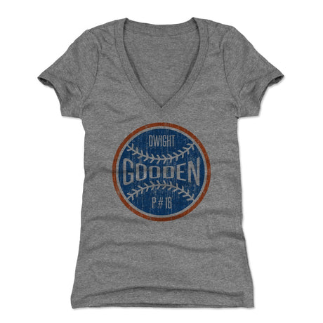 Dwight Gooden Women's V-Neck T-Shirt | 500 LEVEL