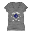 Jean Beliveau Women's V-Neck T-Shirt | 500 LEVEL