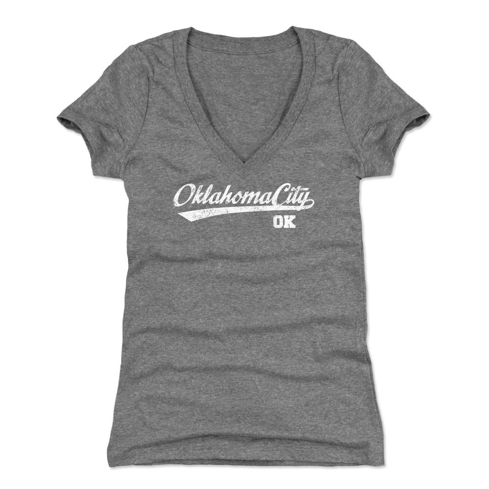 Oklahoma City Women&#39;s V-Neck T-Shirt | 500 LEVEL