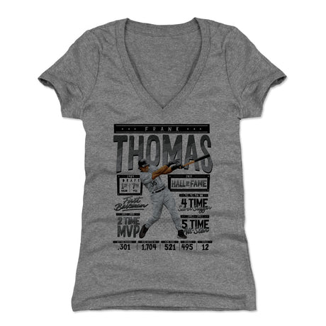 Frank Thomas Women's V-Neck T-Shirt | 500 LEVEL