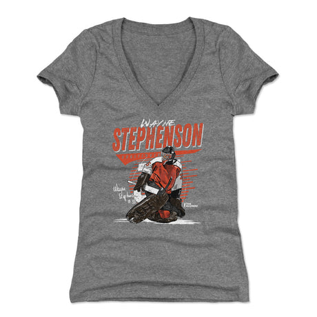 Wayne Stephenson Women's V-Neck T-Shirt | 500 LEVEL