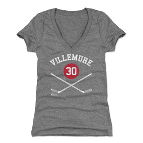 Gilles Villemure Women's V-Neck T-Shirt | 500 LEVEL