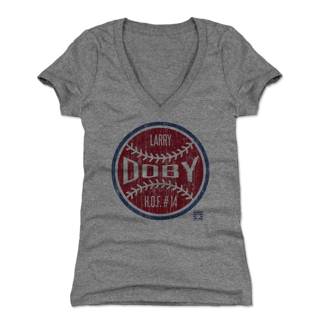 Larry Doby Women's V-Neck T-Shirt | 500 LEVEL