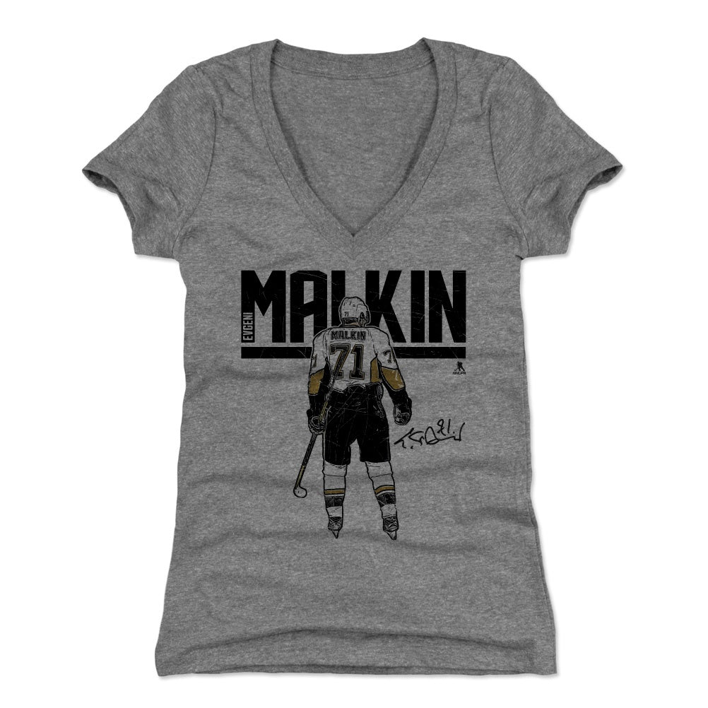 Evgeni Malkin Women&#39;s V-Neck T-Shirt | 500 LEVEL