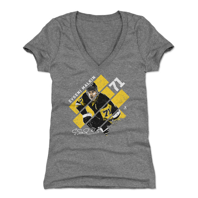 Evgeni Malkin Women's V-Neck T-Shirt | 500 LEVEL