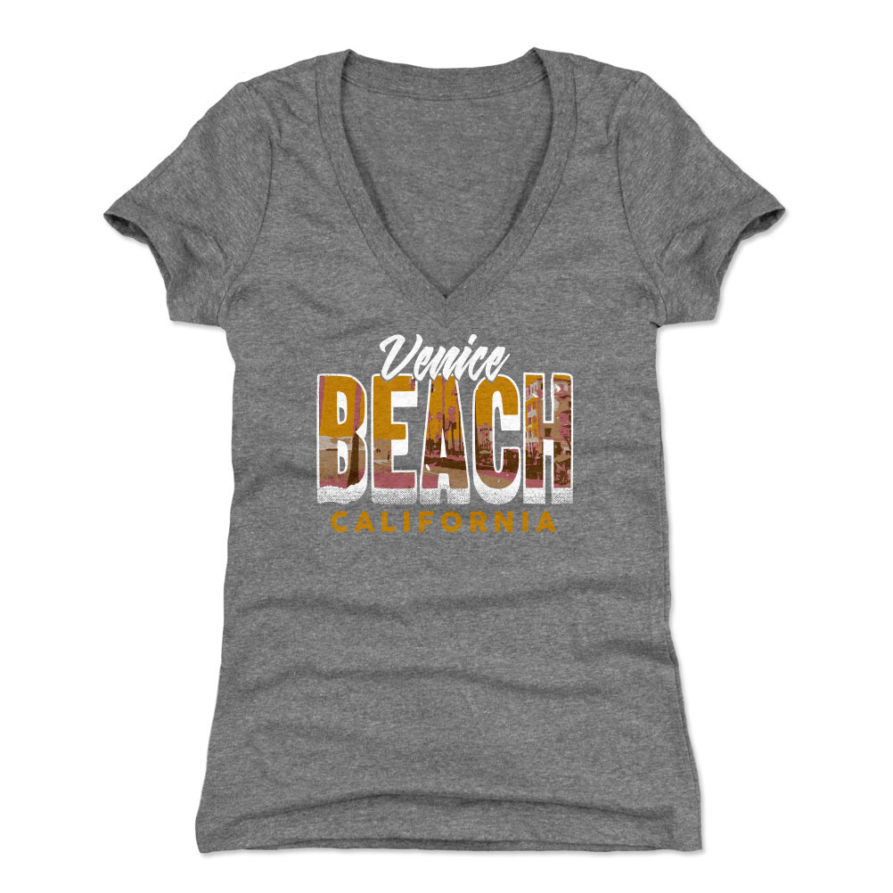 Venice Beach Women's V-Neck T-Shirt | 500 LEVEL