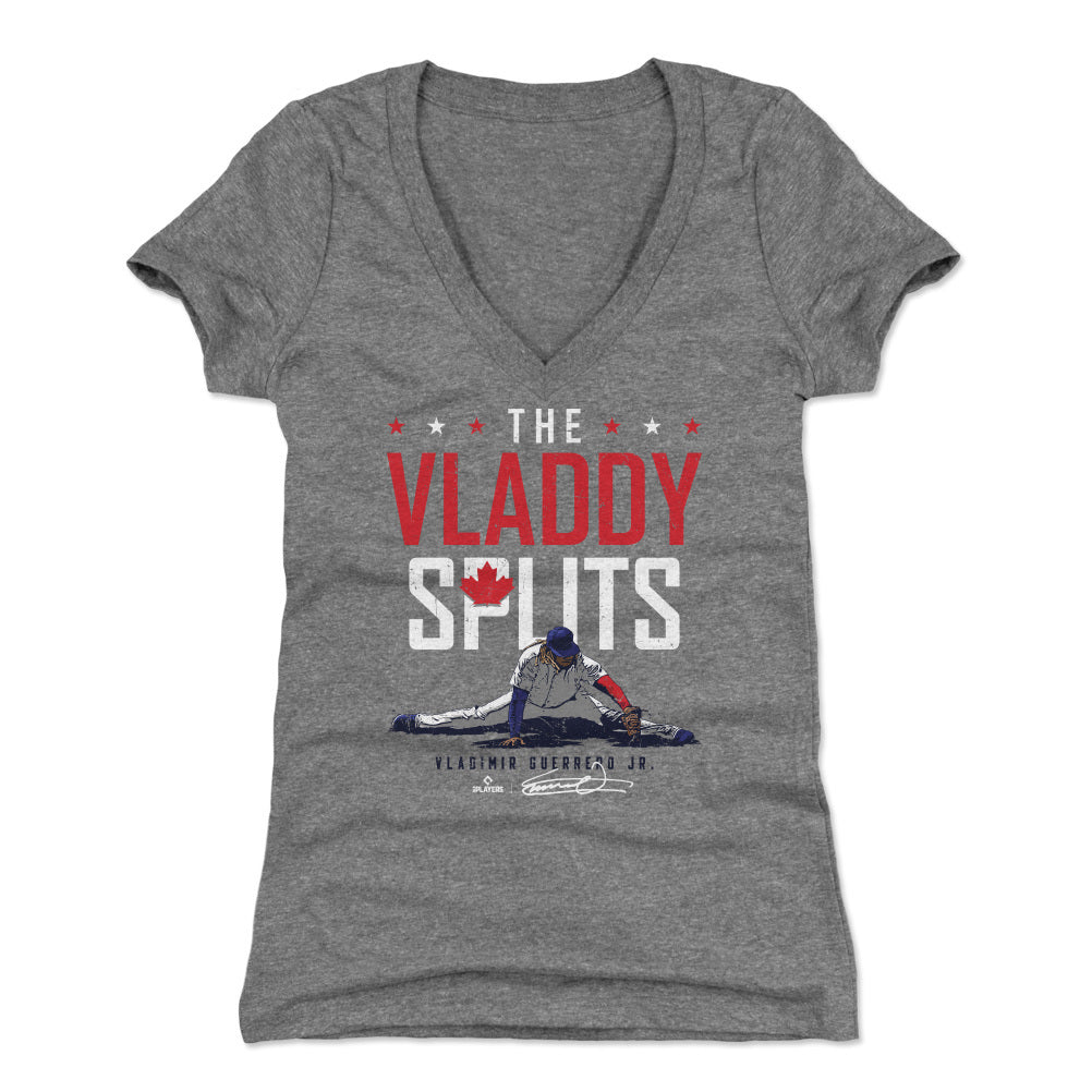Vladimir Guerrero Jr. Women's V-Neck T-Shirt | 500 LEVEL