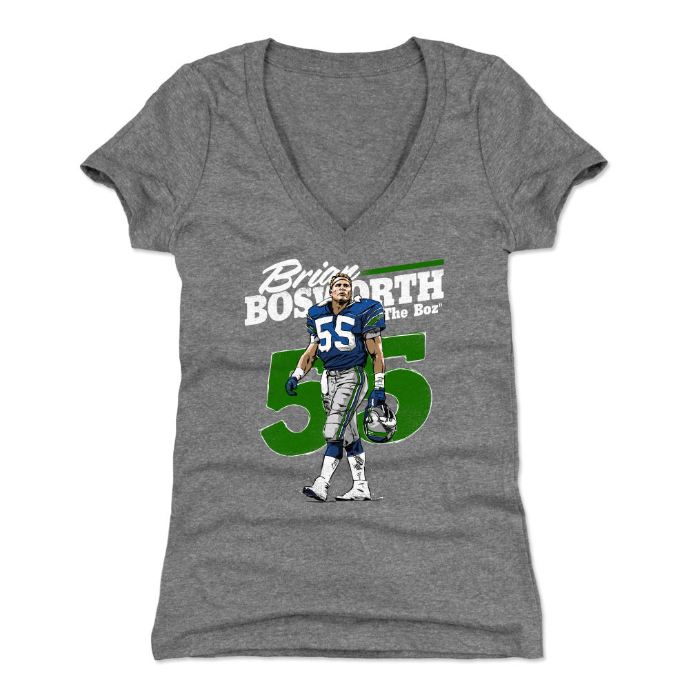 Brian Bosworth Women's V-Neck T-Shirt | 500 LEVEL