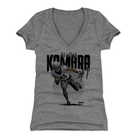Alvin Kamara Women's V-Neck T-Shirt | 500 LEVEL