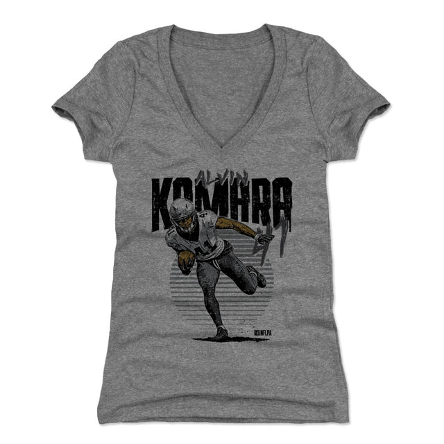 Alvin Kamara Women's V-Neck T-Shirt | 500 LEVEL