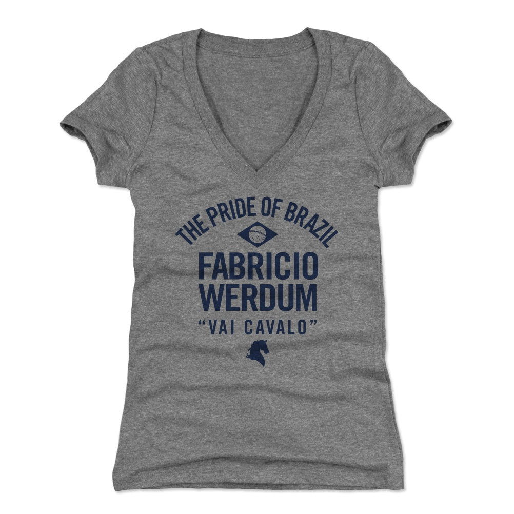 Fabricio Werdum Women's V-Neck T-Shirt | 500 LEVEL