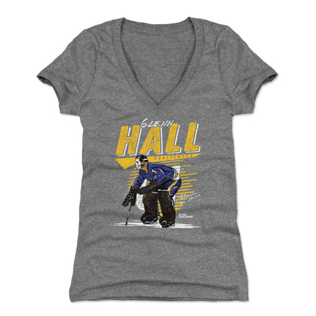 Glenn Hall Women's V-Neck T-Shirt | 500 LEVEL