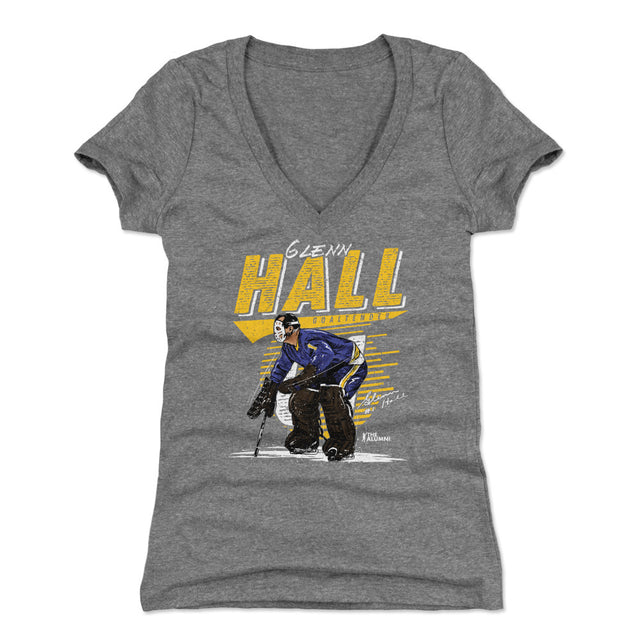 Glenn Hall Women's V-Neck T-Shirt | 500 LEVEL