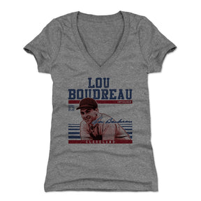 Lou Boudreau Women's V-Neck T-Shirt | 500 LEVEL
