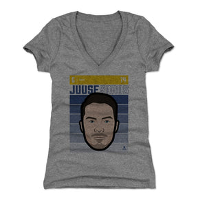 Juuse Saros Women's V-Neck T-Shirt | 500 LEVEL