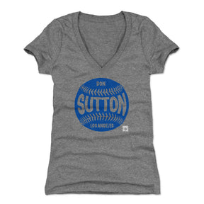 Don Sutton Women's V-Neck T-Shirt | 500 LEVEL