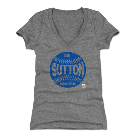 Don Sutton Women's V-Neck T-Shirt | 500 LEVEL