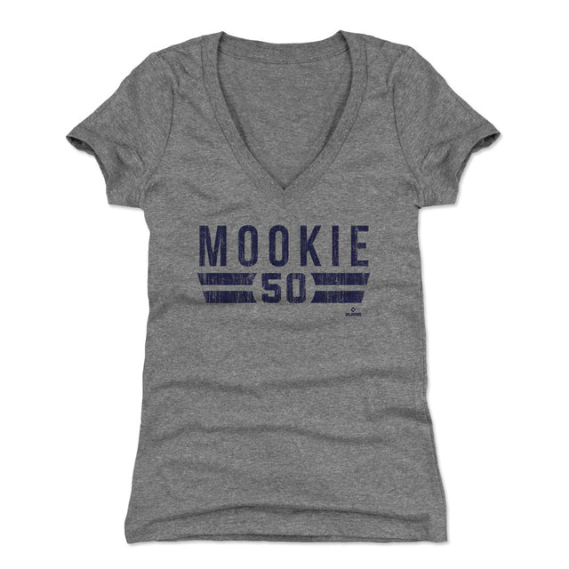 Mookie Betts Women's V-Neck T-Shirt | 500 LEVEL