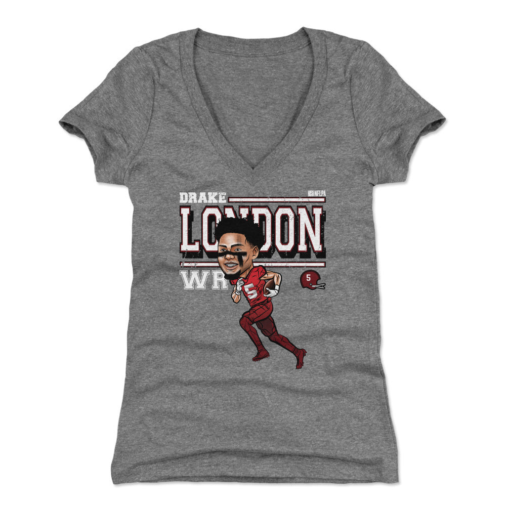 Drake London Women's V-Neck T-Shirt | 500 LEVEL