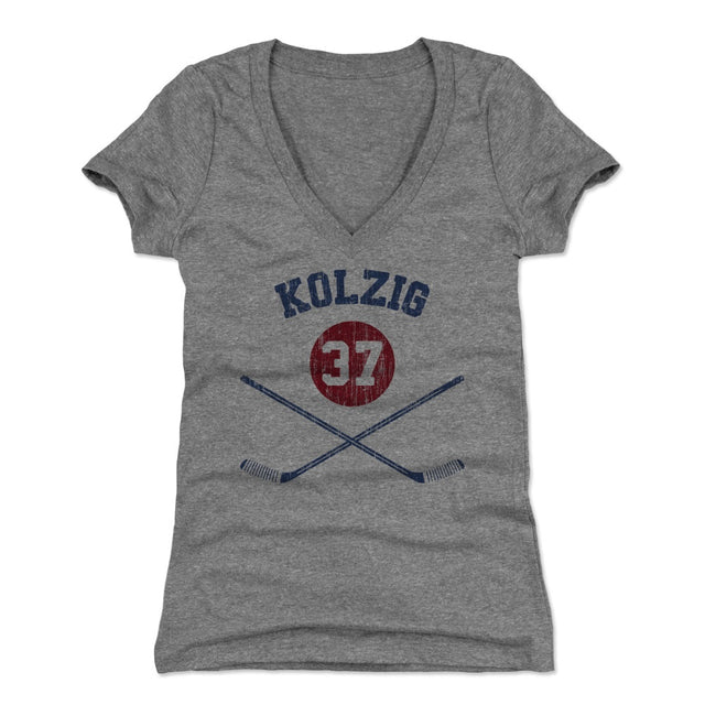 Olie Kolzig Women's V-Neck T-Shirt | 500 LEVEL