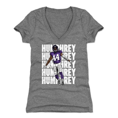 Marlon Humphrey Women's V-Neck T-Shirt | 500 LEVEL