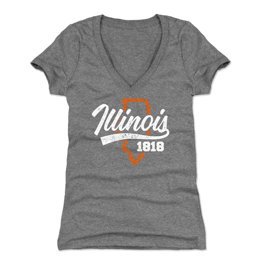 Illinois Women's V-Neck T-Shirt | 500 LEVEL