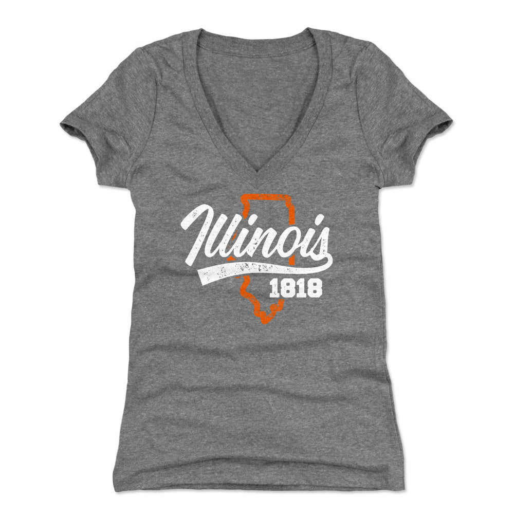 Illinois Women&#39;s V-Neck T-Shirt | 500 LEVEL
