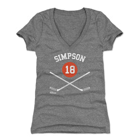 Craig Simpson Women's V-Neck T-Shirt | 500 LEVEL
