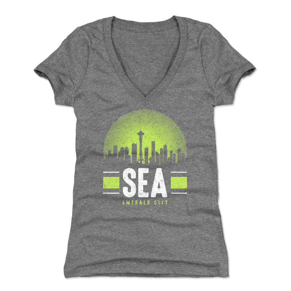 Seattle Women's V-Neck T-Shirt | 500 LEVEL