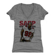 Warren Sapp Women's V-Neck T-Shirt | 500 LEVEL