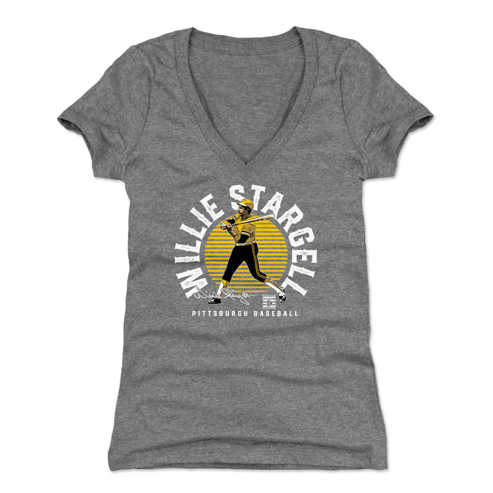 Willie Stargell Women's V-Neck T-Shirt | 500 LEVEL