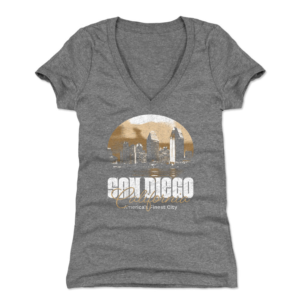 San Diego Women's V-Neck T-Shirt | 500 LEVEL