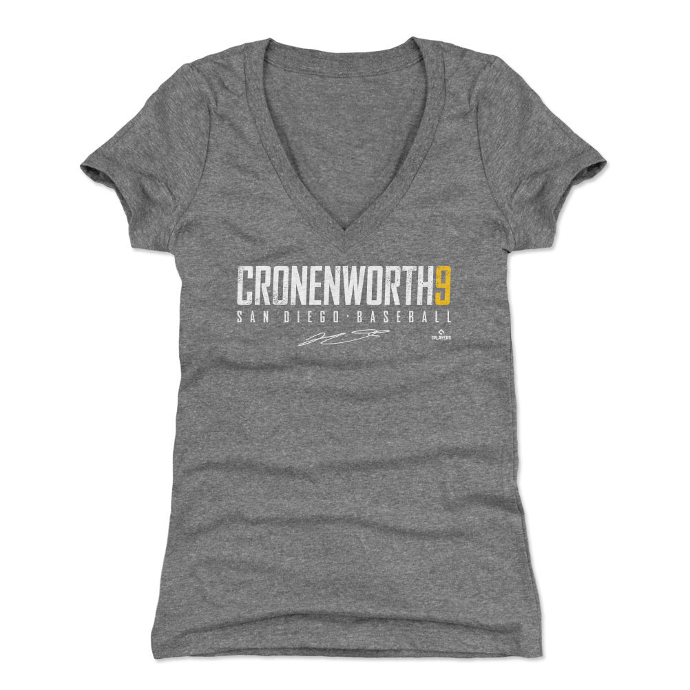 Jake Cronenworth Women&#39;s V-Neck T-Shirt | 500 LEVEL
