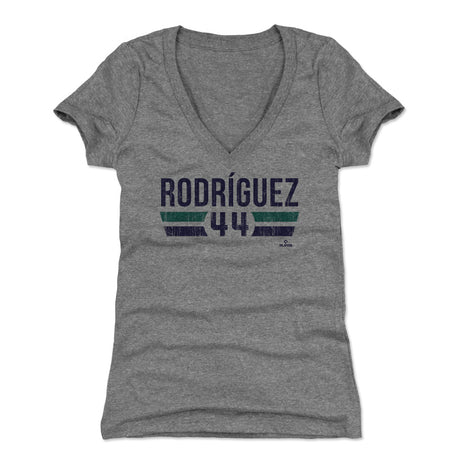 Julio Rodriguez Women's V-Neck T-Shirt | 500 LEVEL