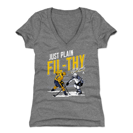 Filip Forsberg Women's V-Neck T-Shirt | 500 LEVEL