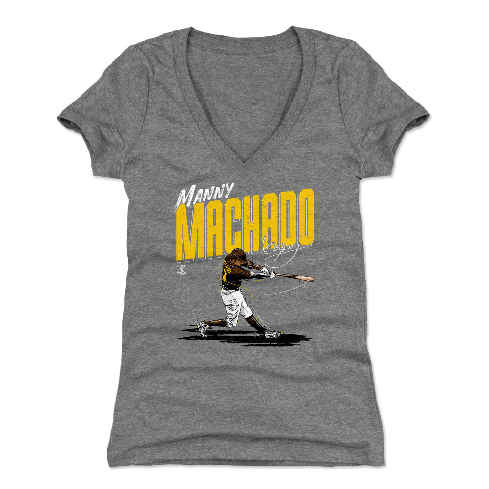 Manny Machado Women's V-Neck T-Shirt | 500 LEVEL