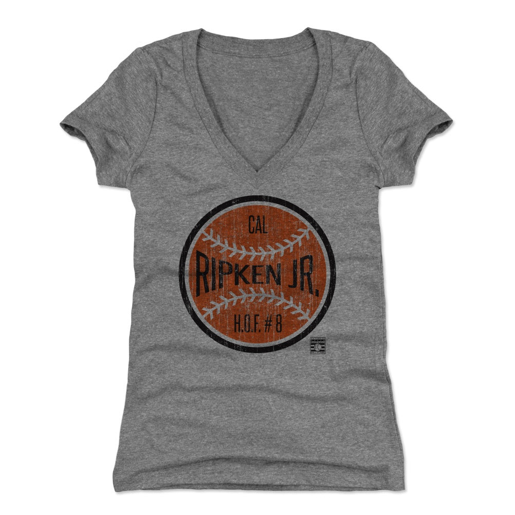 Cal Ripken Jr. Women&#39;s V-Neck T-Shirt | 500 LEVEL