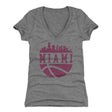 Miami Women's V-Neck T-Shirt | 500 LEVEL
