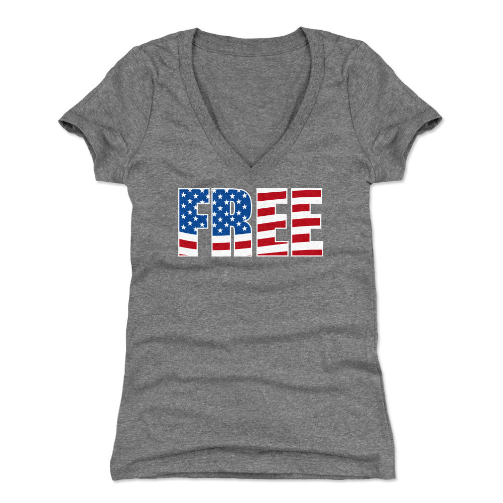 4th of July Women's V-Neck T-Shirt | 500 LEVEL