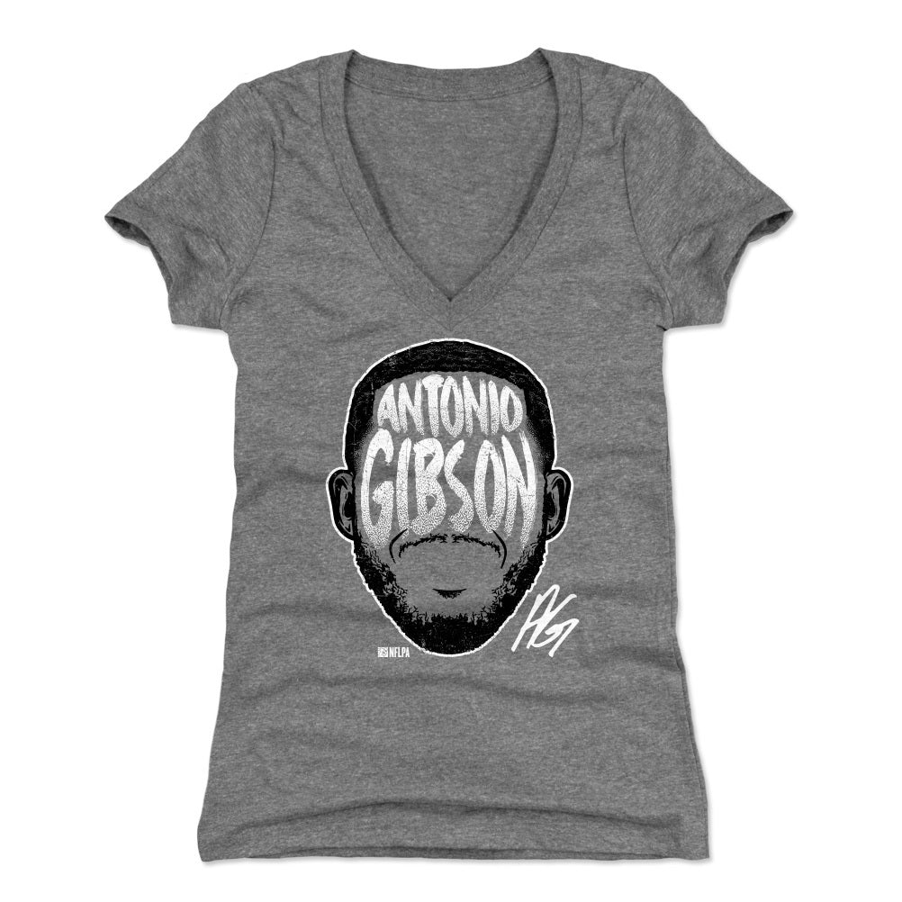 Antonio Gibson Women&#39;s V-Neck T-Shirt | 500 LEVEL